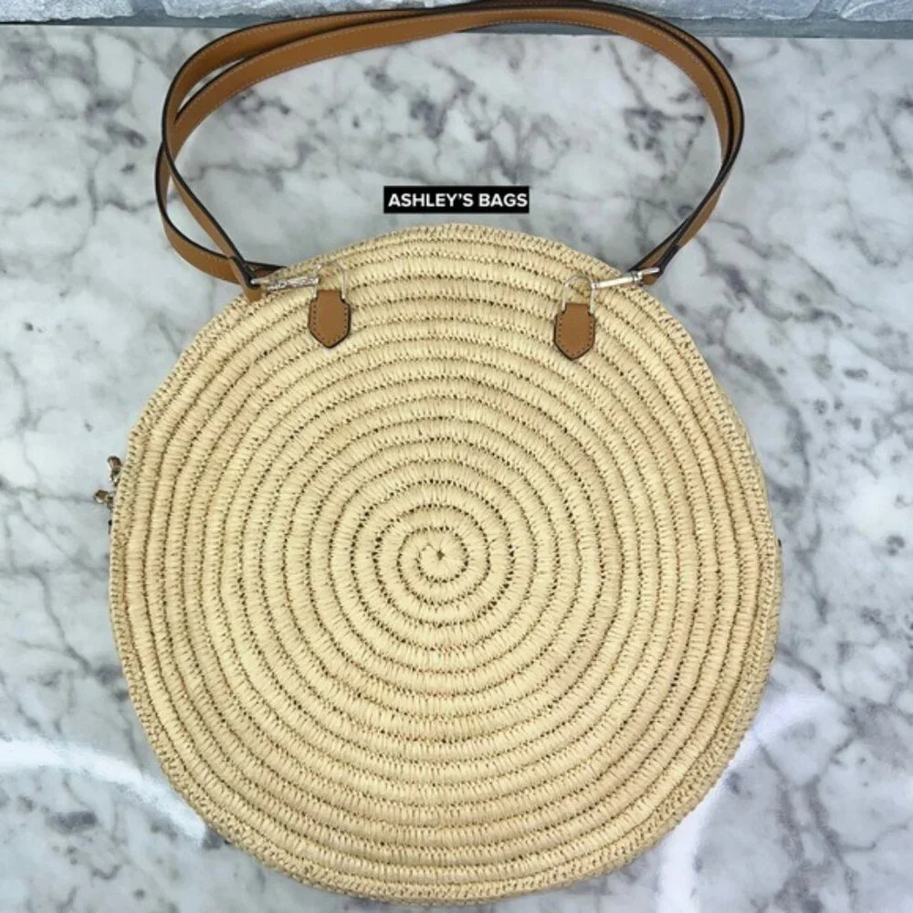Kate Spade Sunkiss Cabana Straw Medium Tote - Picture 4 of 11
